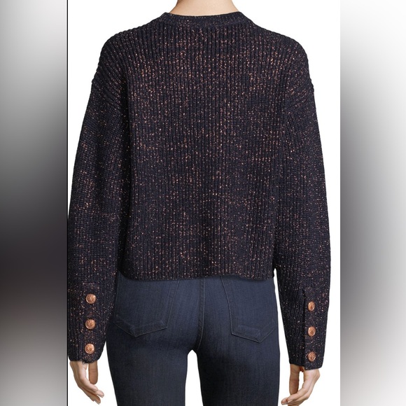 Rag & Bone Jubilee Metallic Crewneck Sweater - Picture 2 of 8